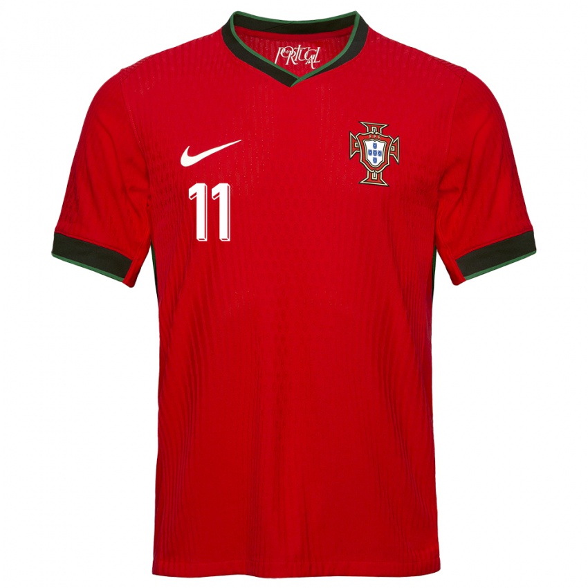 Kinderen Portugal Tatiana Pinto #11 Rood Thuisshirt Thuistenue 24-26 T-Shirt