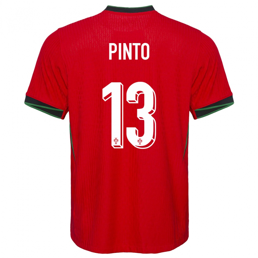 Kinderen Portugal Fatima Pinto #13 Rood Thuisshirt Thuistenue 24-26 T-Shirt