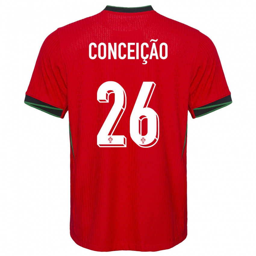 Kinderen Portugal Francisco Conceicao #26 Rood Thuisshirt Thuistenue 24-26 T-Shirt