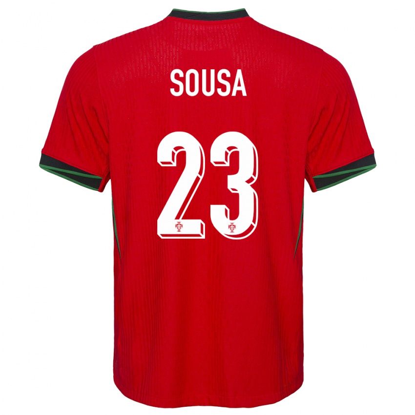 Kinderen Portugal Afonso Sousa #23 Rood Thuisshirt Thuistenue 24-26 T-Shirt