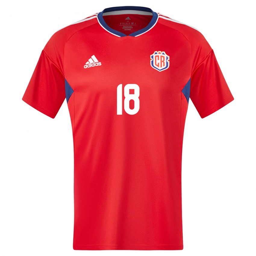 Kinderen Costa Rica Priscilla Tapia #18 Rood Thuisshirt Thuistenue 24-26 T-Shirt