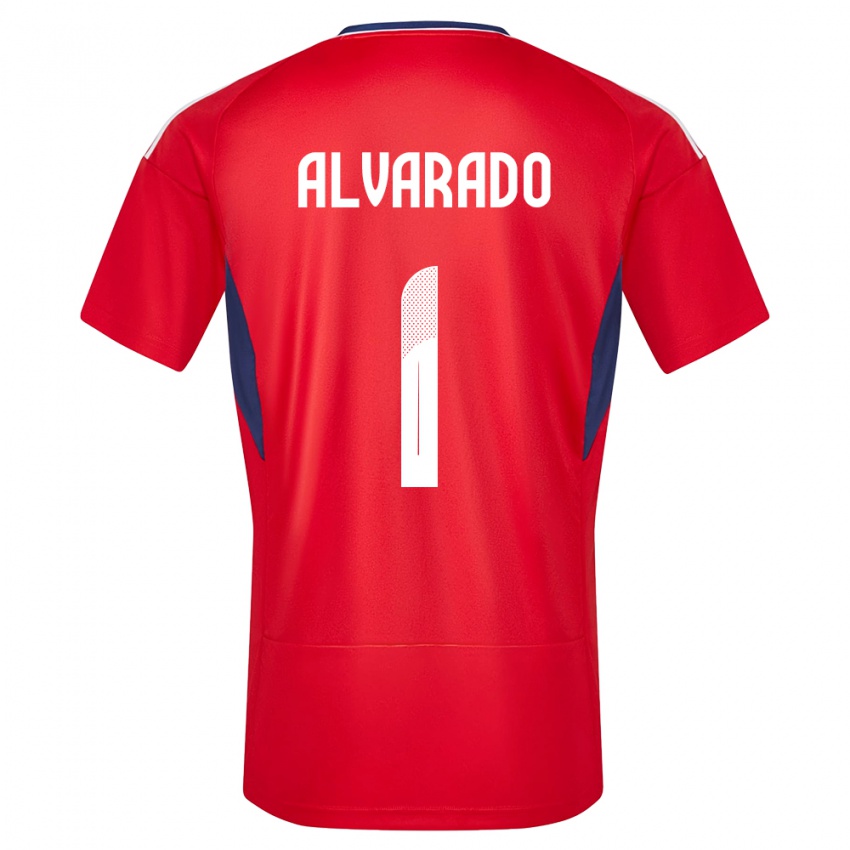 Kinderen Costa Rica Esteban Alvarado #1 Rood Thuisshirt Thuistenue 24-26 T-Shirt