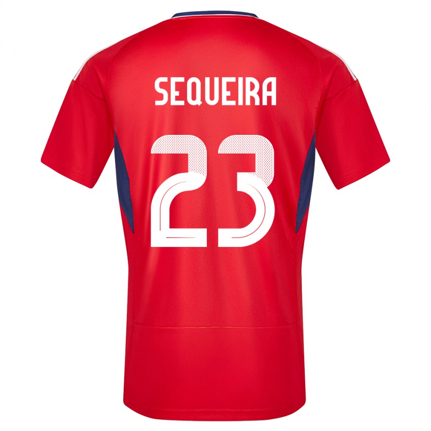 Kinderen Costa Rica Patrick Sequeira #23 Rood Thuisshirt Thuistenue 24-26 T-Shirt