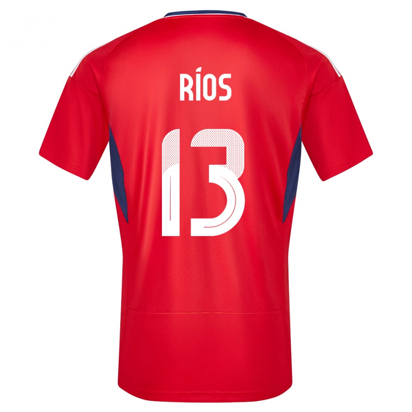 Kinderen Costa Rica Keral Rios #13 Rood Thuisshirt Thuistenue 24-26 T-Shirt