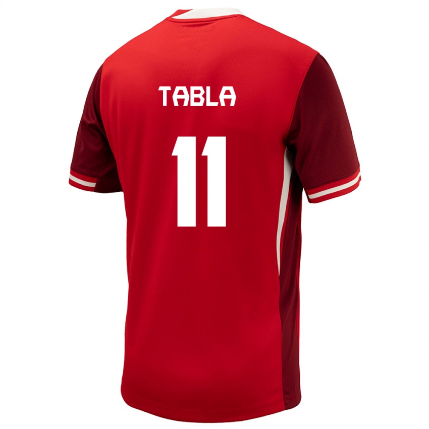 Kinderen Canada Ballou Tabla #11 Rood Thuisshirt Thuistenue 24-26 T-Shirt