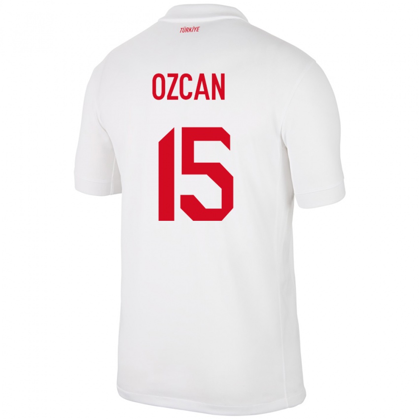 Kinderen Turkije Salih Özcan #15 Wit Thuisshirt Thuistenue 24-26 T-Shirt