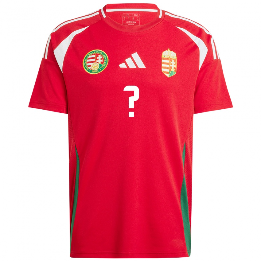 Kinderen Hongarije Erik Magyarics #0 Rood Thuisshirt Thuistenue 24-26 T-Shirt