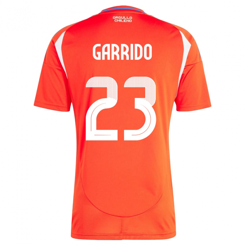 Kinderen Chili Pedro Garrido #23 Rood Thuisshirt Thuistenue 24-26 T-Shirt