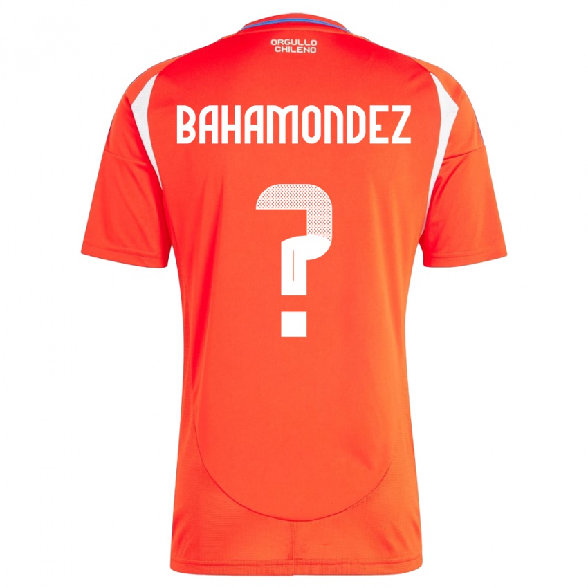 Kinderen Chili Taizo Bahamondez #0 Rood Thuisshirt Thuistenue 24-26 T-Shirt