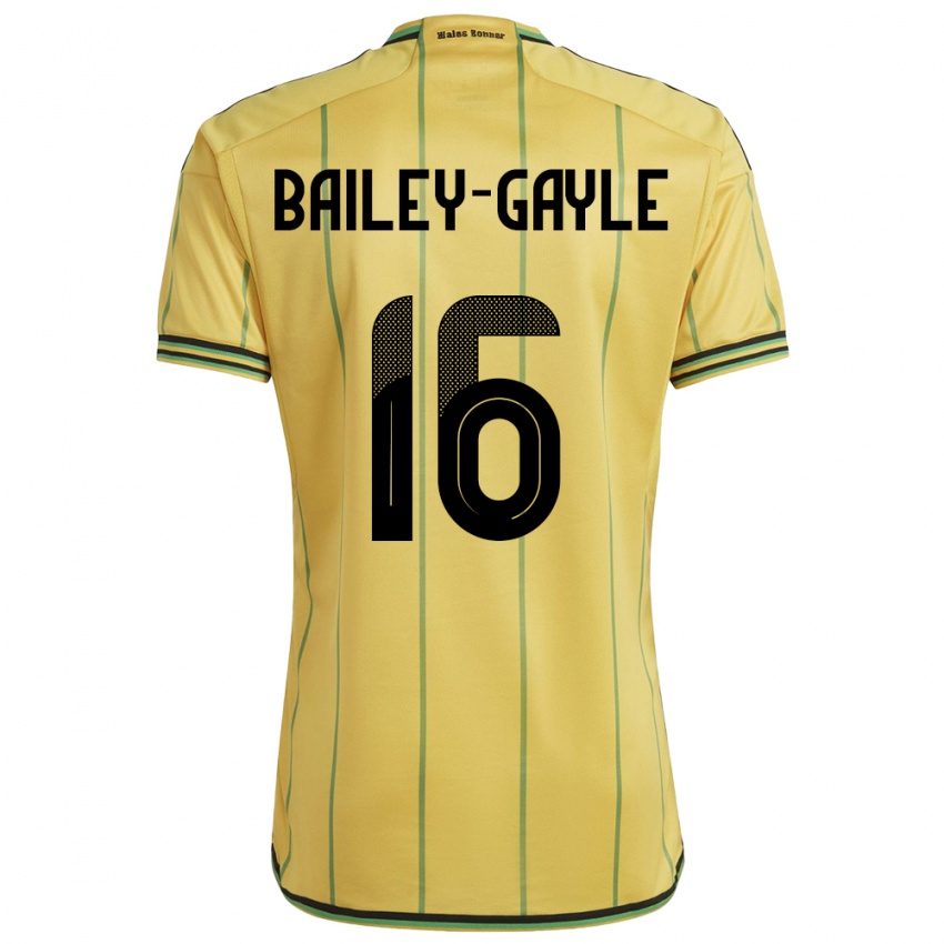 Kinderen Jamaica Paige Bailey-Gayle #16 Geel Thuisshirt Thuistenue 24-26 T-Shirt