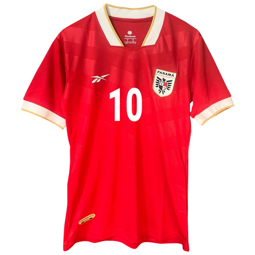 Kinderen Panama Marta Cox #10 Rood Thuisshirt Thuistenue 24-26 T-Shirt