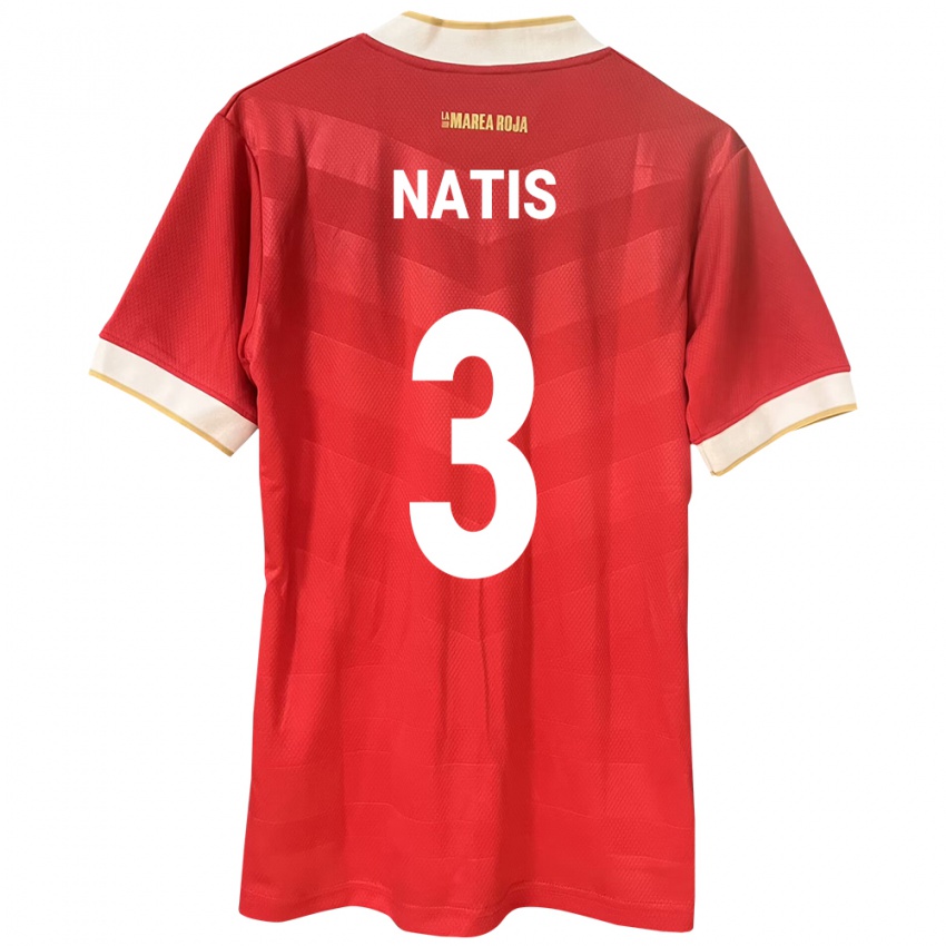 Kinderen Panama Wendy Natis #3 Rood Thuisshirt Thuistenue 24-26 T-Shirt