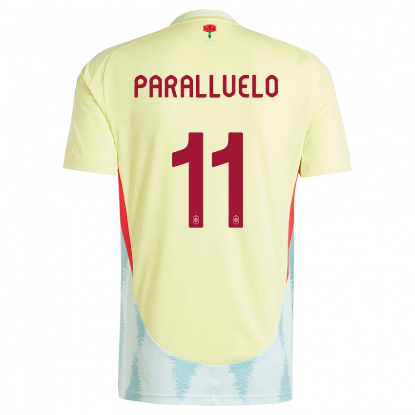 Kinderen Spanje Salma Paralluelo #11 Geel Uitshirt Uittenue 24-26 T-Shirt