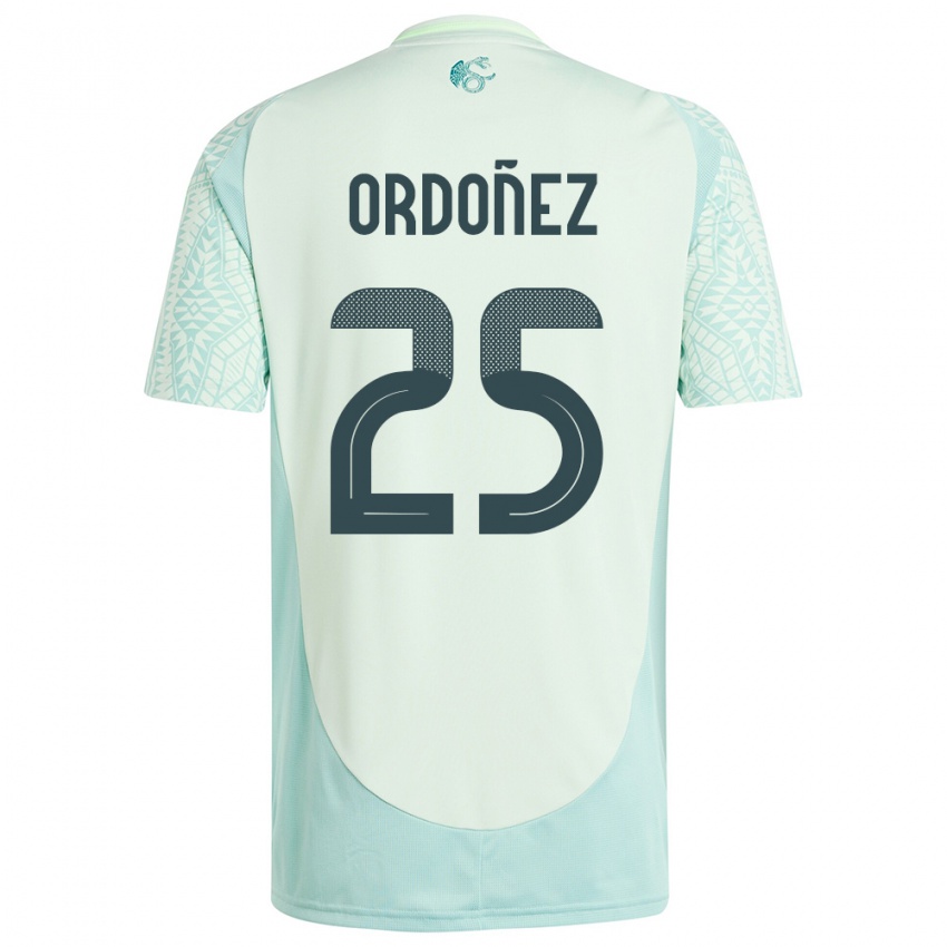 Kinderen Mexico Diana Ordonez #25 Linnen Groen Uitshirt Uittenue 24-26 T-Shirt