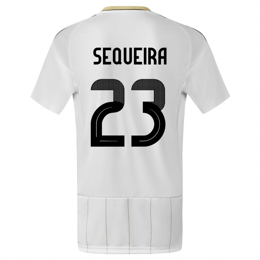 Kinderen Costa Rica Patrick Sequeira #23 Wit Uitshirt Uittenue 24-26 T-Shirt