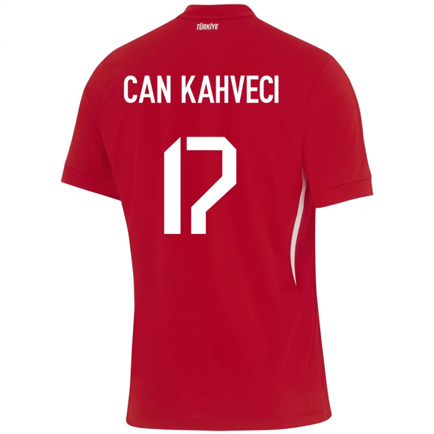 Kinderen Turkije İrfan Can Kahveci #17 Rood Uitshirt Uittenue 24-26 T-Shirt