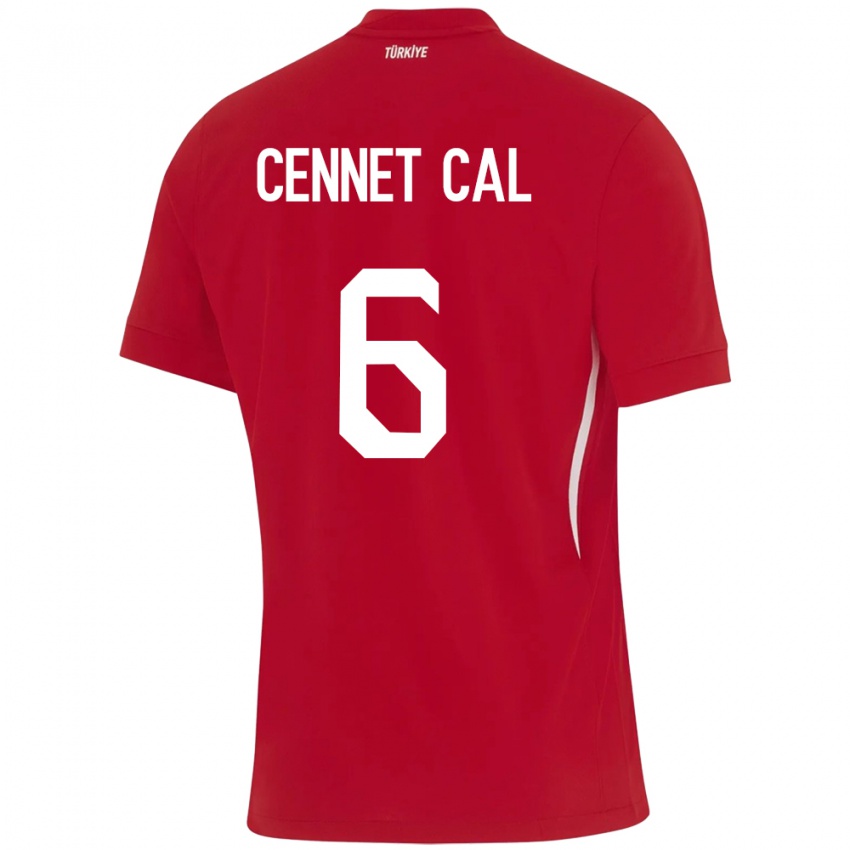 Kinderen Turkije Meryem Cennet Çal #6 Rood Uitshirt Uittenue 24-26 T-Shirt