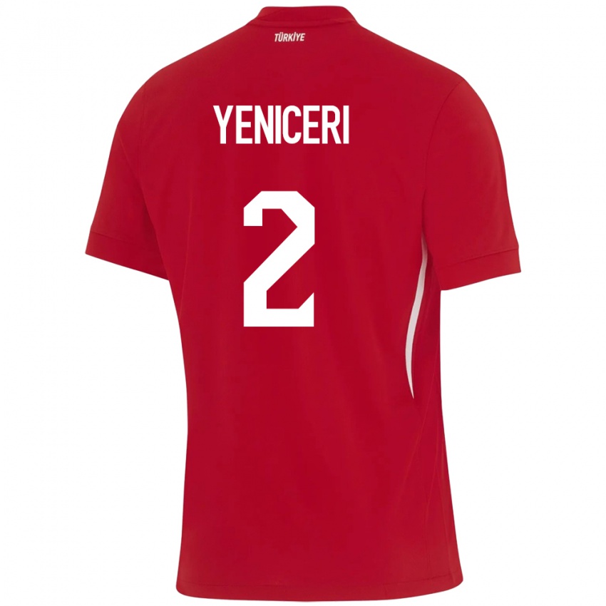 Kinderen Turkije Berna Yeniçeri #2 Rood Uitshirt Uittenue 24-26 T-Shirt