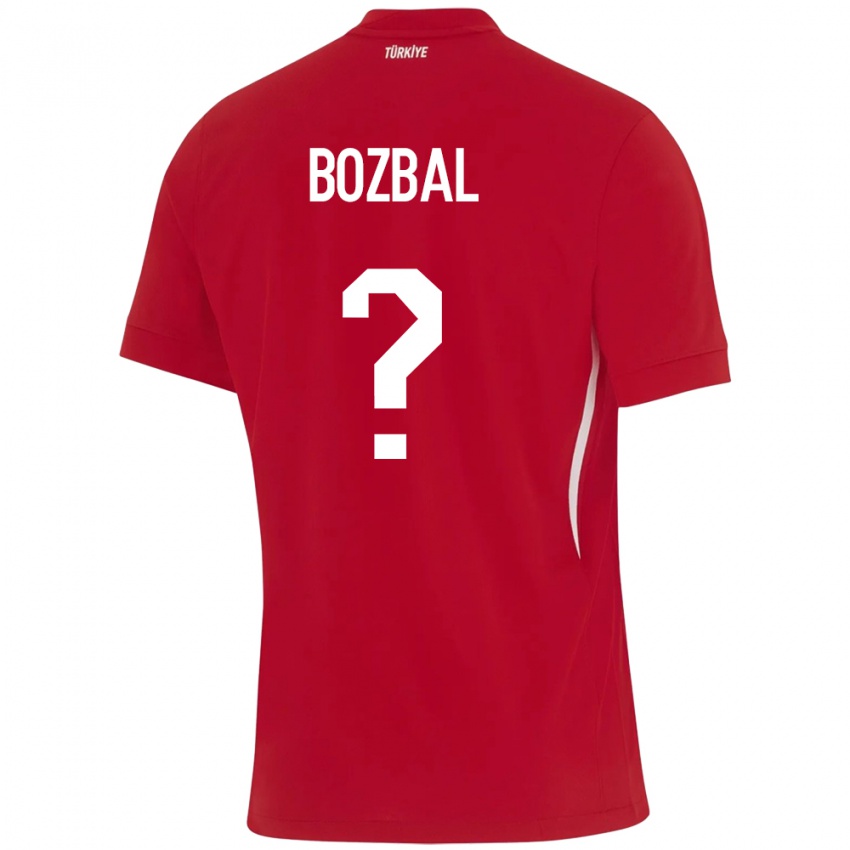 Kinderen Turkije Birsen Bozbal #0 Rood Uitshirt Uittenue 24-26 T-Shirt