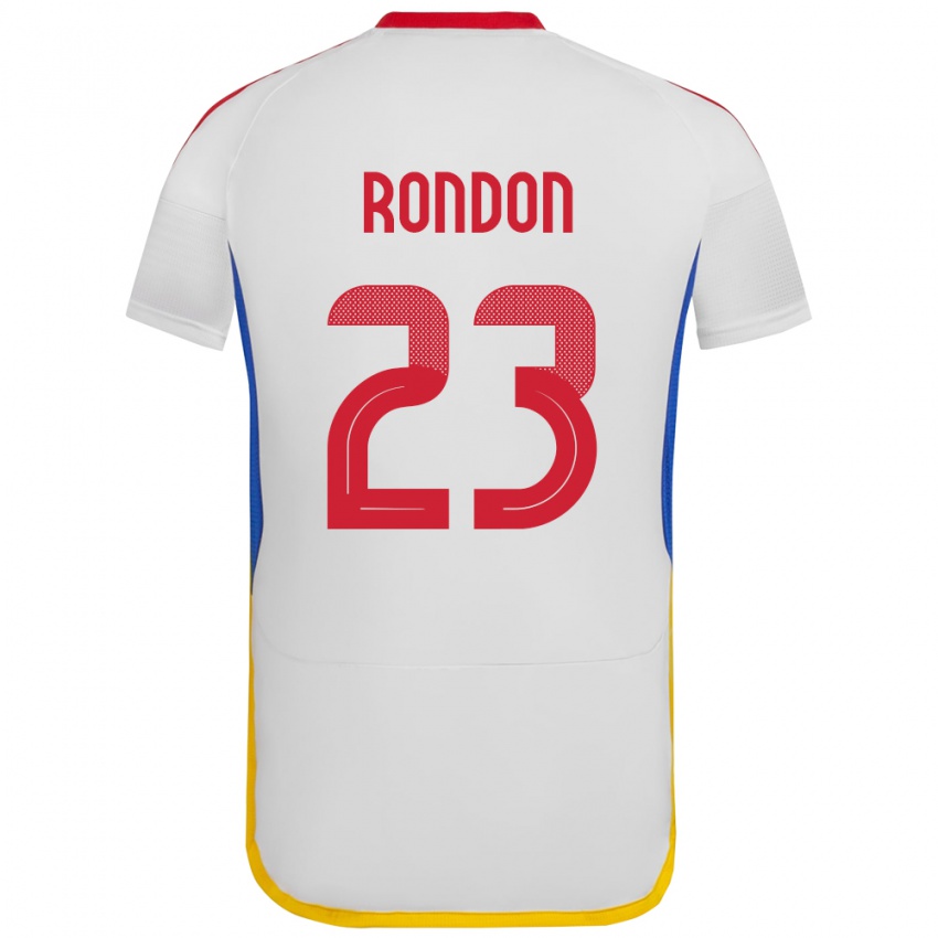 Kinderen Venezuela Salomón Rondón #23 Wit Uitshirt Uittenue 24-26 T-Shirt