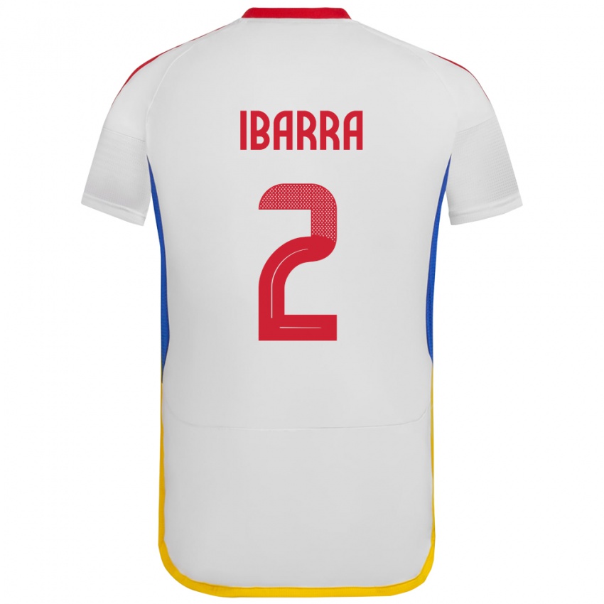 Kinderen Venezuela Pablo Ibarra #2 Wit Uitshirt Uittenue 24-26 T-Shirt