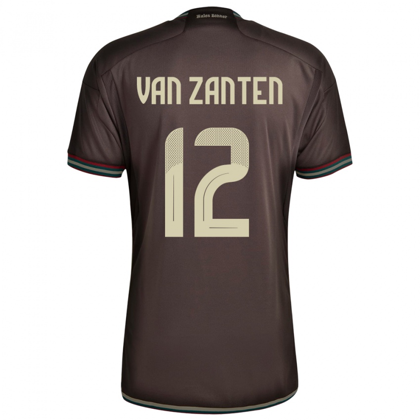 Kinderen Jamaica Kiki Van Zanten #12 Nachtbruin Uitshirt Uittenue 24-26 T-Shirt