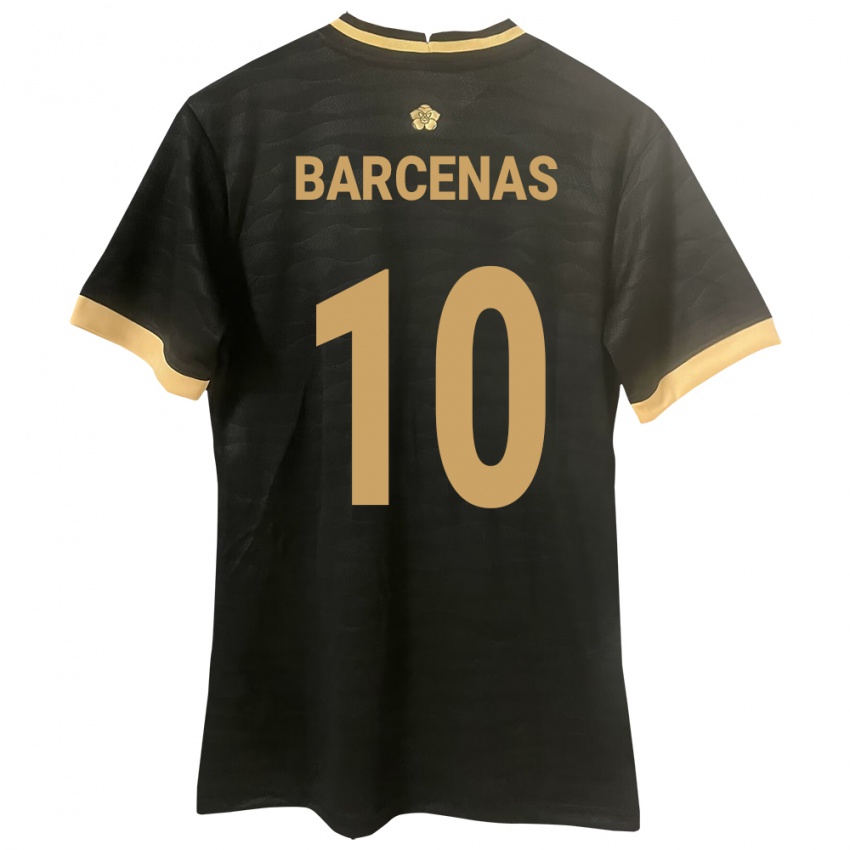 Kinderen Panama Yoel Bárcenas #10 Zwart Uitshirt Uittenue 24-26 T-Shirt