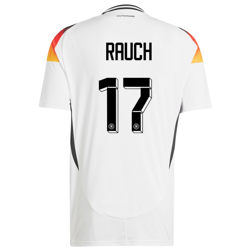 Heren Duitsland Felicitas Rauch #17 Wit Thuisshirt Thuistenue 24-26 T-Shirt