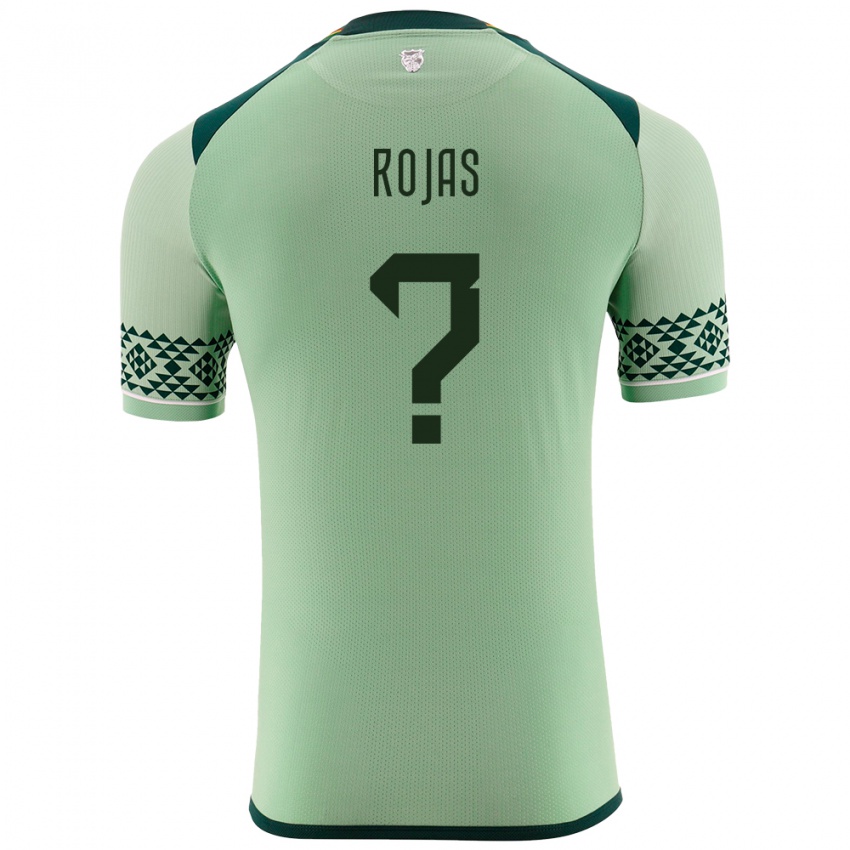 Heren Bolivia Daniel Rojas #0 Licht Groen Thuisshirt Thuistenue 24-26 T-Shirt