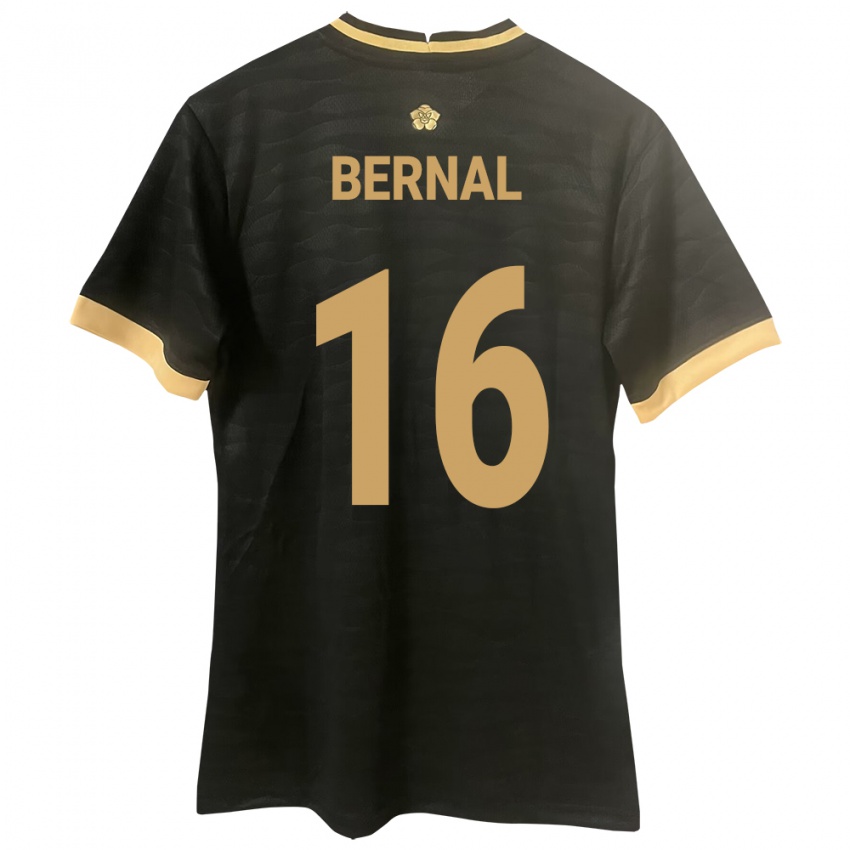 Heren Panama José Bernal #16 Zwart Uitshirt Uittenue 24-26 T-Shirt