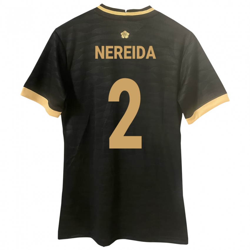 Heren Panama Juriel Nereida #2 Zwart Uitshirt Uittenue 24-26 T-Shirt