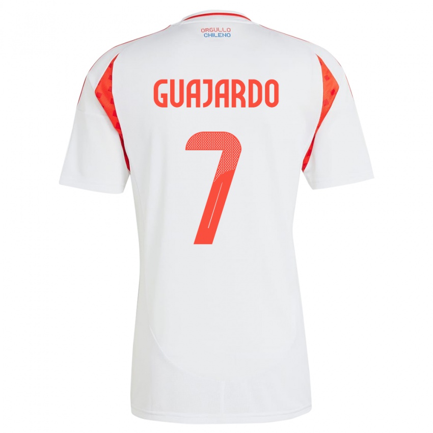 Dames Chili Paolo Guajardo #7 Wit Uitshirt Uittenue 24-26 T-Shirt