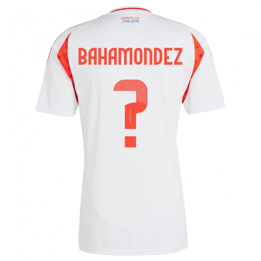 Dames Chili Taizo Bahamondez #0 Wit Uitshirt Uittenue 24-26 T-Shirt