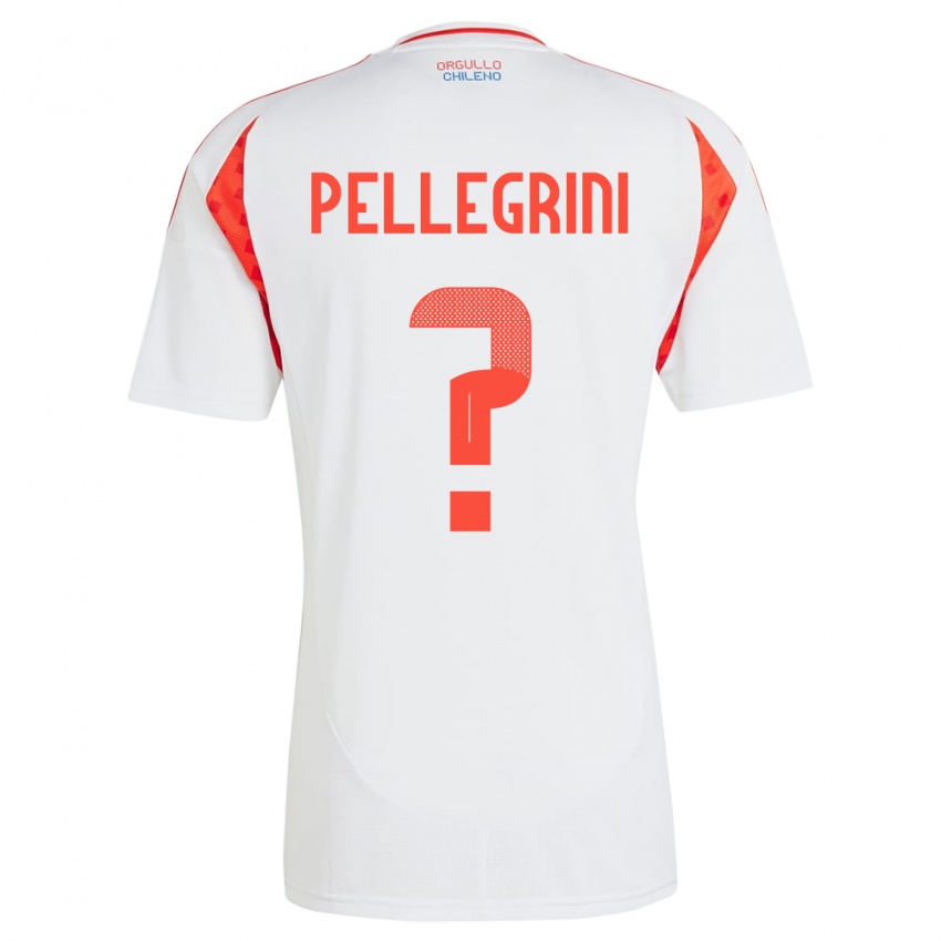 Dames Chili Maya Pellegrini #0 Wit Uitshirt Uittenue 24-26 T-Shirt