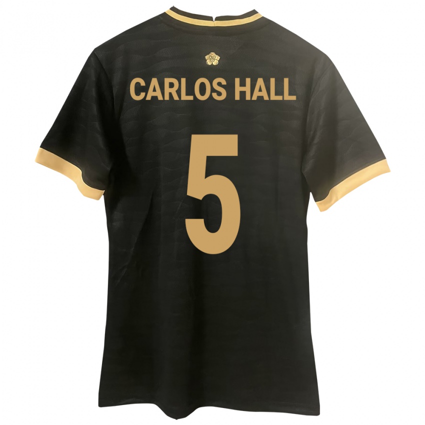Dames Panama Juan Carlos Hall #5 Zwart Uitshirt Uittenue 24-26 T-Shirt
