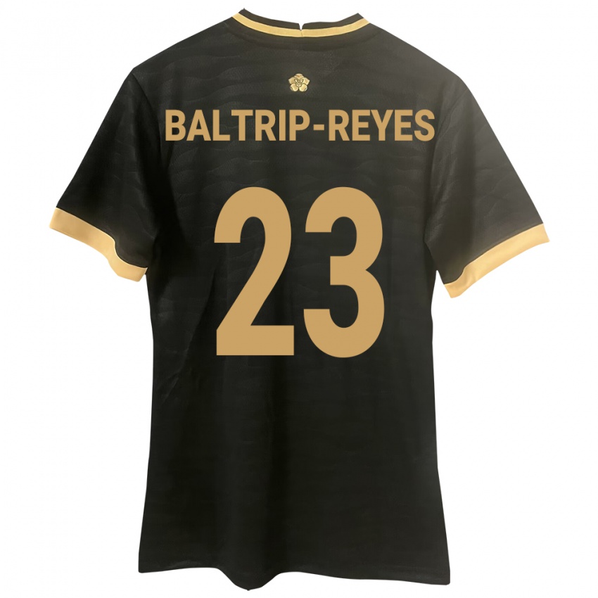 Dames Panama Carina Baltrip-Reyes #23 Zwart Uitshirt Uittenue 24-26 T-Shirt