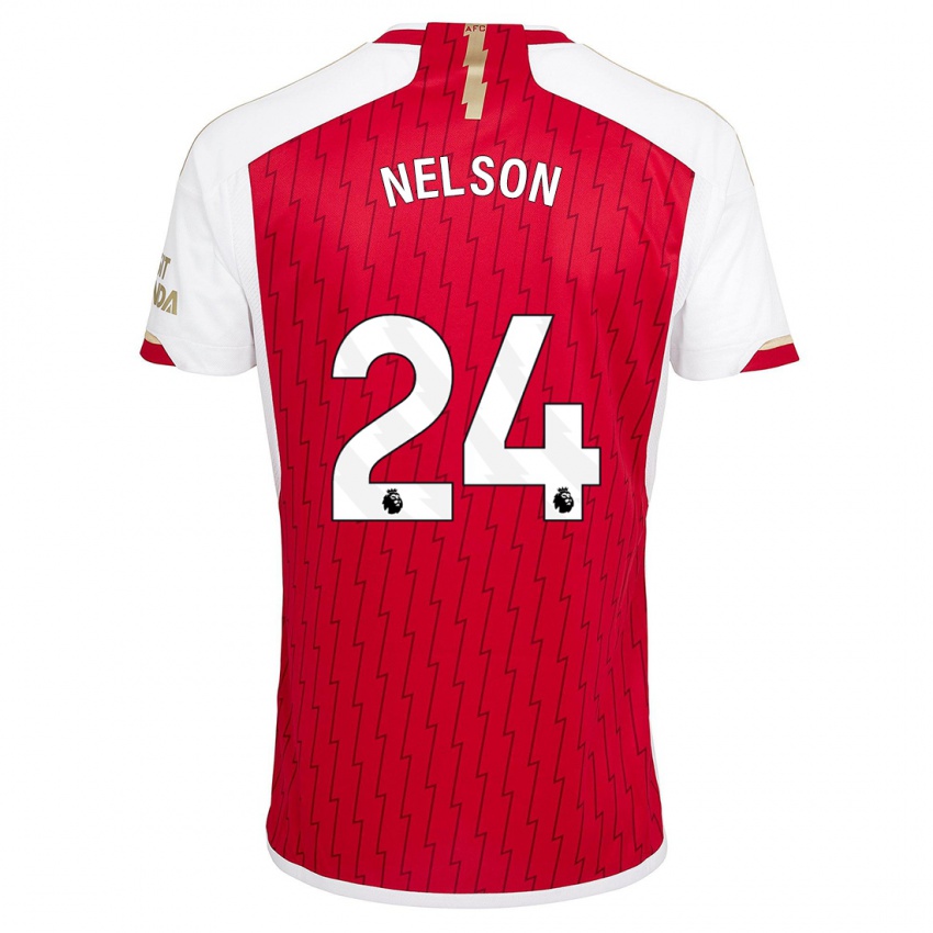 Kinderen Reiss Nelson #24 Rood Thuisshirt Thuistenue 2023/24 T-Shirt