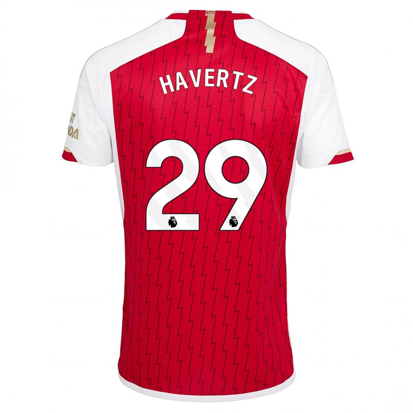 Kinderen Kai Havertz #29 Rood Thuisshirt Thuistenue 2023/24 T-Shirt