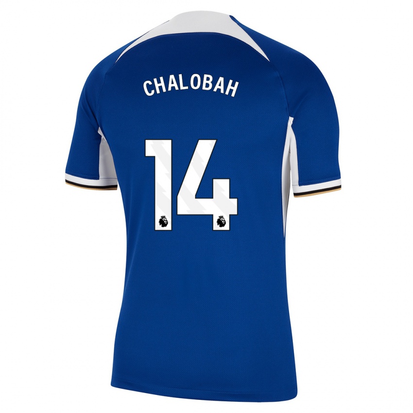 Kinderen Trevoh Chalobah #14 Blauw Thuisshirt Thuistenue 2023/24 T-Shirt
