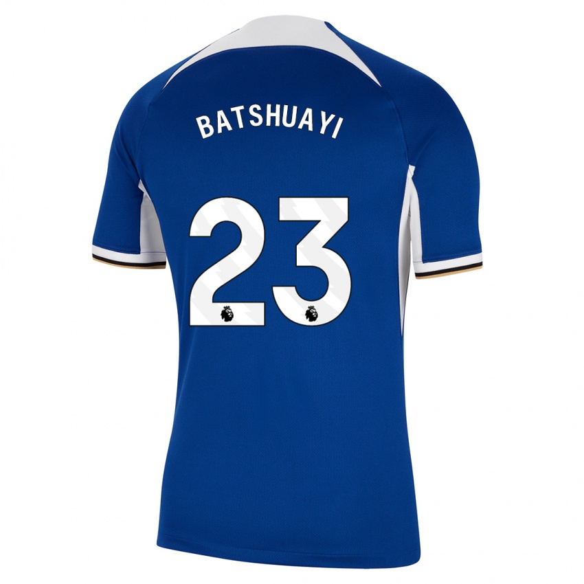 Kinderen Michy Batshuayi #23 Blauw Thuisshirt Thuistenue 2023/24 T-Shirt