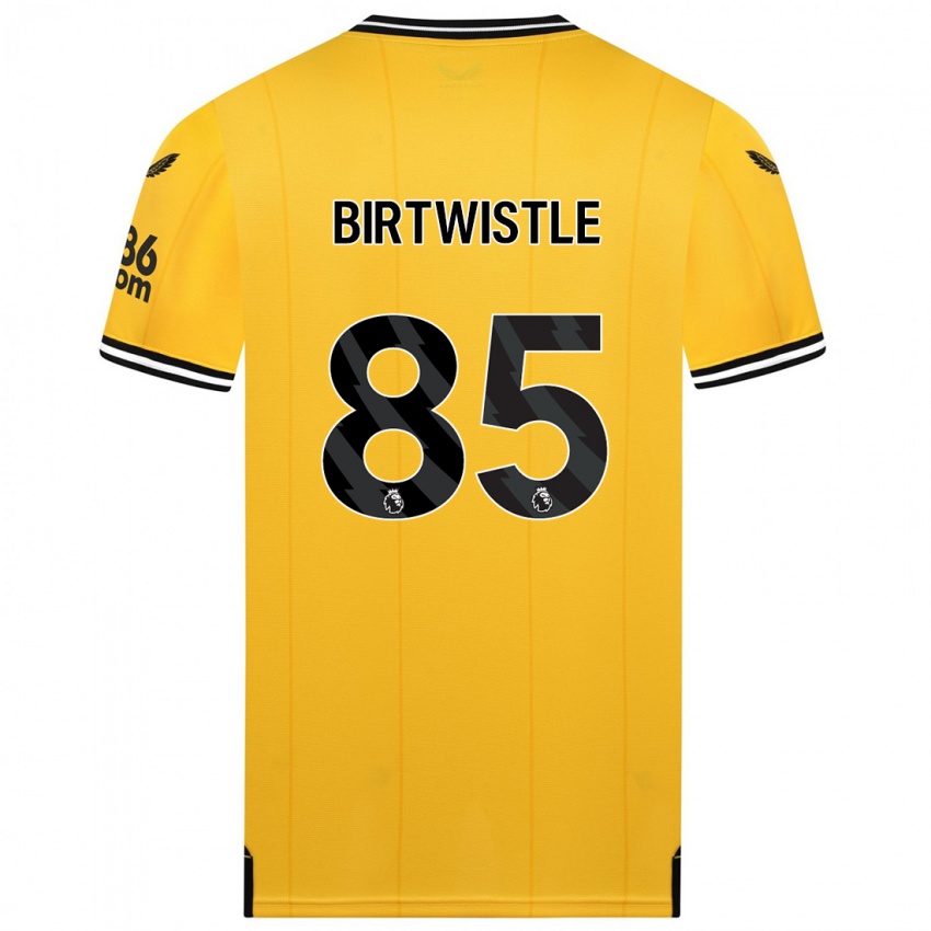 Kinderen Harry Birtwistle #85 Geel Thuisshirt Thuistenue 2023/24 T-Shirt