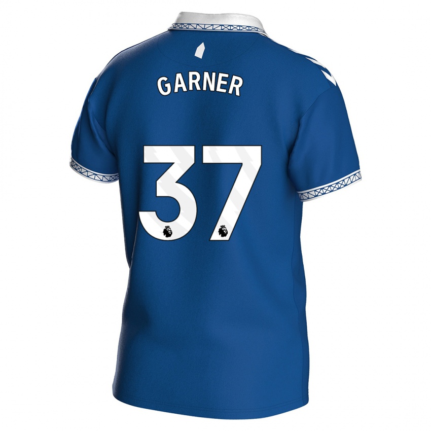 Kinderen James Garner #37 Koningsblauw Thuisshirt Thuistenue 2023/24 T-Shirt