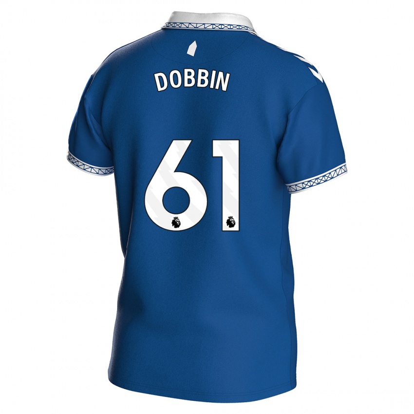 Kinderen Lewis Dobbin #61 Koningsblauw Thuisshirt Thuistenue 2023/24 T-Shirt