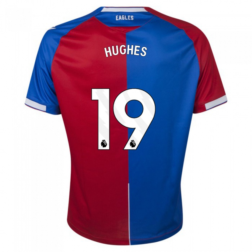 Kinderen Will Hughes #19 Rood Blauw Thuisshirt Thuistenue 2023/24 T-Shirt