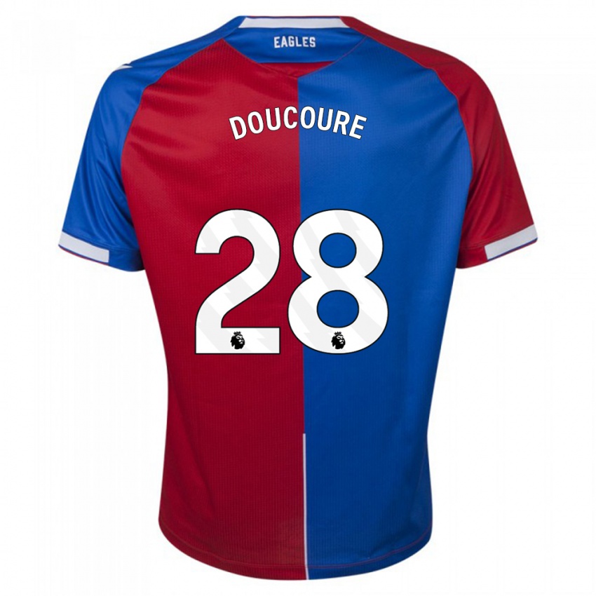 Kinderen Cheick Doucouré #28 Rood Blauw Thuisshirt Thuistenue 2023/24 T-Shirt