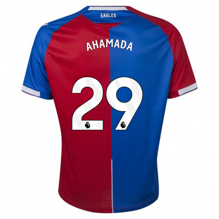 Kinderen Naouirou Ahamada #29 Rood Blauw Thuisshirt Thuistenue 2023/24 T-Shirt