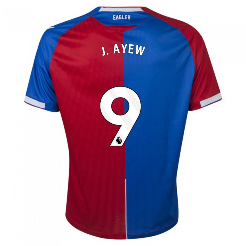 Kinderen Jordan Ayew #9 Rood Blauw Thuisshirt Thuistenue 2023/24 T-Shirt