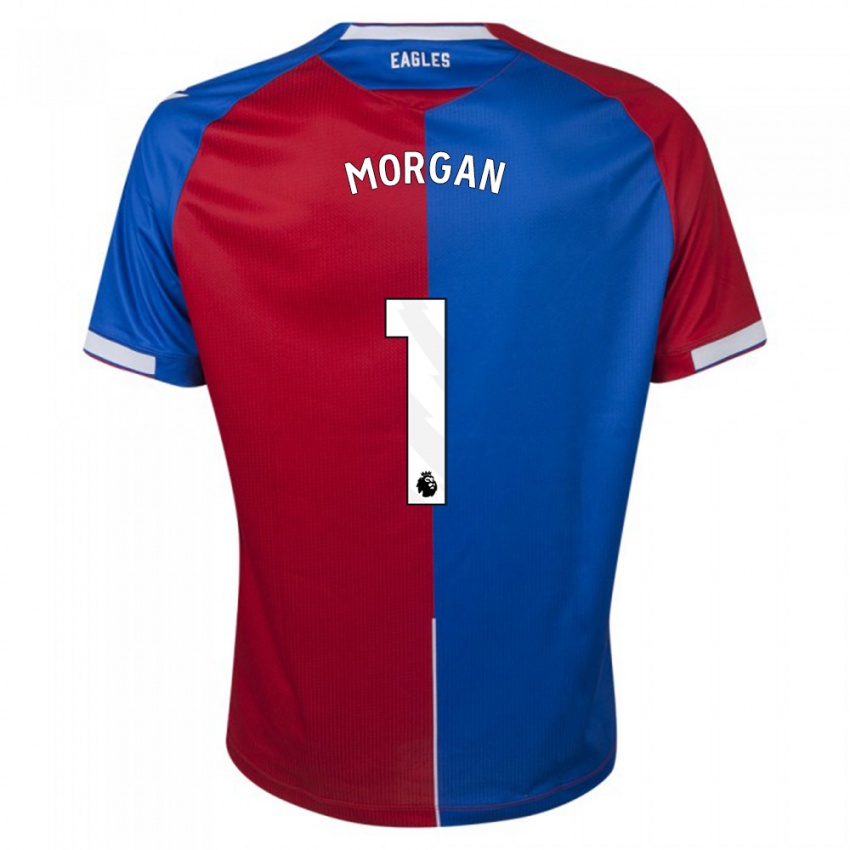 Kinderen Chloe Morgan #1 Rood Blauw Thuisshirt Thuistenue 2023/24 T-Shirt