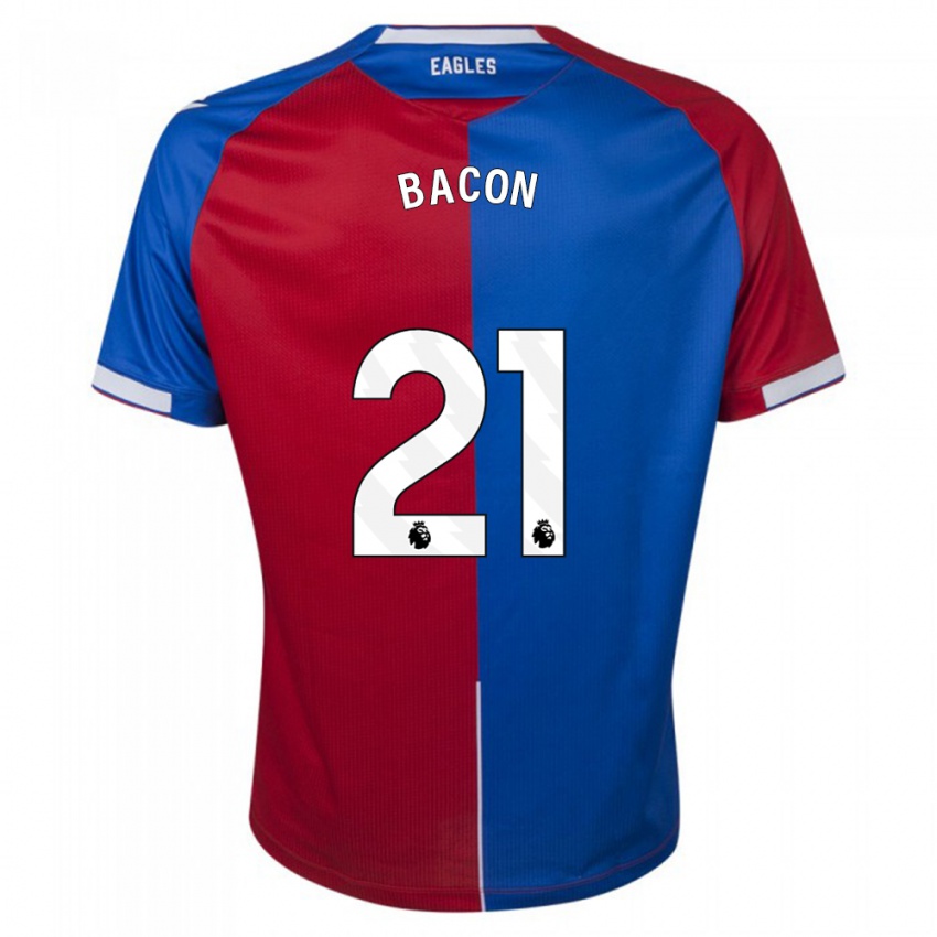 Kinderen Skye Bacon #21 Rood Blauw Thuisshirt Thuistenue 2023/24 T-Shirt