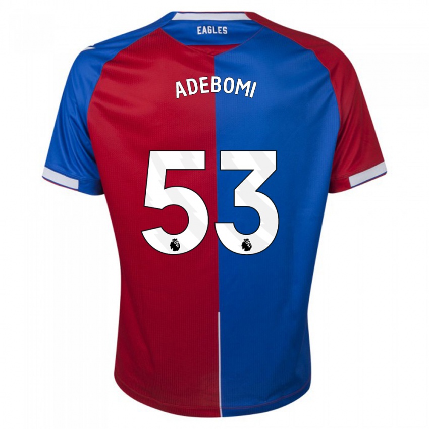 Kinderen Ademola Ola Adebomi #53 Rood Blauw Thuisshirt Thuistenue 2023/24 T-Shirt